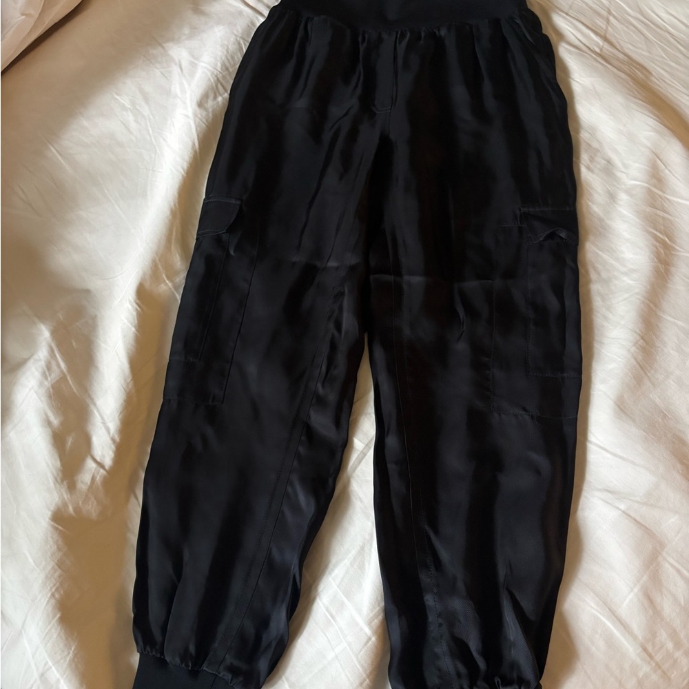Cinq à Sept Black Track Pants